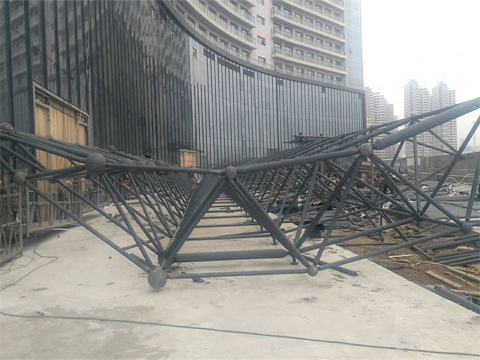 东城万豪酒店雨棚网架